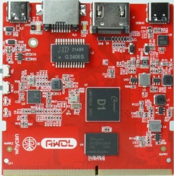 DongshanNezhaSTU RISCV64 Allwinner D1-H Board